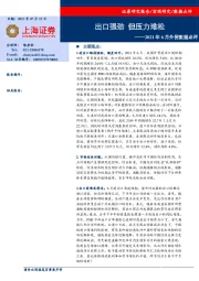 2021年6月外贸数据点评：出口强劲 但压力难松