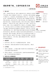 海外研究日报：港股持续下跌，大型科技股受巨挫