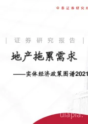 实体经济政策图谱2021年第4期：地产拖累需求