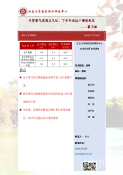 进出口点评报告：外贸景气度高点已过，下半年进出口增速承压