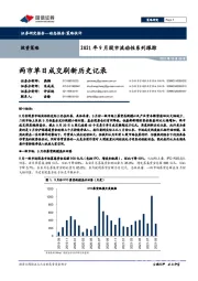 2021年9月股市流动性系列跟踪：两市单日成交刷新历史记录