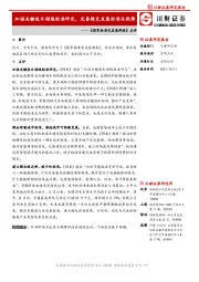 《国家标准化发展纲要》点评：加强关键技术领域标准研究，完善绿色发展标准化保障