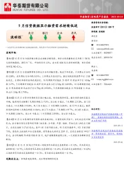 宏观资产负债表：9月信贷数据显示融资需求持续低迷