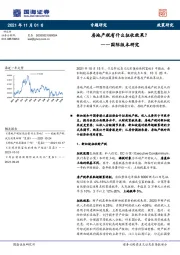 国际版本研究：房地产税有什么征收效果？