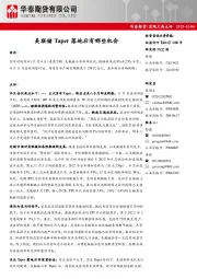 宏观大类点评：美联储Taper落地后有哪些机会