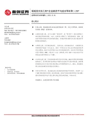 宏观经济分析报告：碳减排支持工具≈企业融资平均成本每年降1-2BP