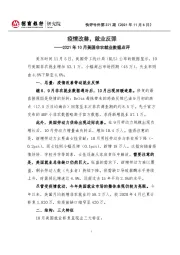 快评号外第371期：2021年10月美国非农就业数据点评：疫情改善，就业反弹