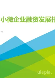 中国中小微企业融资发展报告