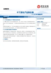 11月PMI数据点评：中下游生产边际改善