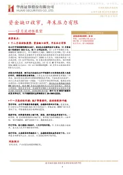 12月流动性展望：资金缺口收窄，年末压力有限