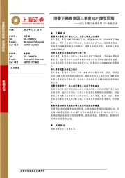 2021年第三季度美国GDP数据点评：消费下降致美国三季度GDP增长回落