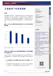 另类视角下的美国通胀