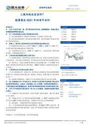 股债商在2021年的首年共阳：三根阳线改变信仰？