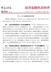 经济金融热点快评2022年第3期（总第666期）：CPI、PPI涨幅双双回落