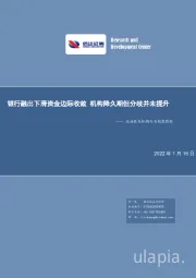 流动性与机构行为周度跟踪：银行融出下滑资金边际收敛 机构降久期但分歧并未提升