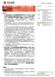 宏观经济专题报告：保障性租赁住房将为“十四五”带来多少投资？