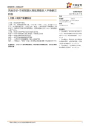 1月第4周资产配置报告：风险定价-市场预期从混乱踩踏进入平稳修正阶段