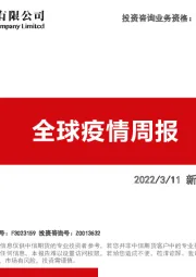 全球疫情周报：新增病例再度回升