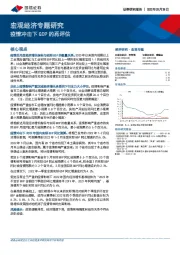 宏观经济专题研究：疫情冲击下GDP的再评估