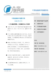 中国金融条件指数月报：3月社融超预期，实体融资呈上升趋势