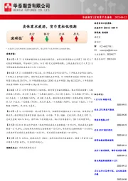 宏观资产负债表：实体需求疲弱，货币宽松低预期