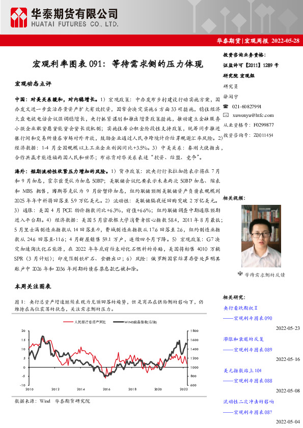 宏观利率图表091：等待需求侧的压力体现