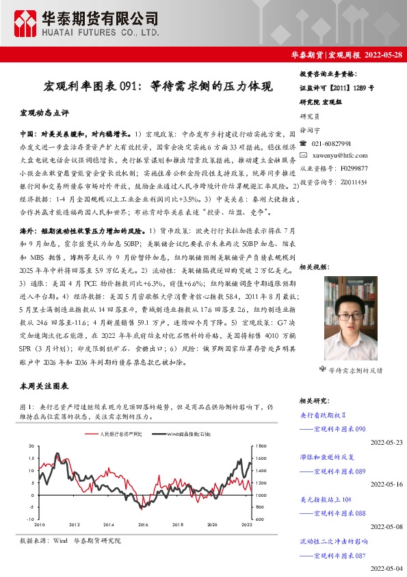 宏观利率图表091：等待需求侧的压力体现