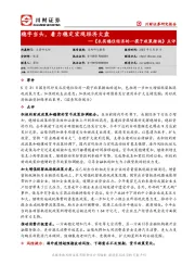 《扎实稳住经济的一揽子政策措施》点评：稳字当头，着力稳定宏观经济大盘