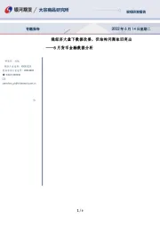 5月货币金融数据分析：稳经济大盘下数据改善，但结构问题依旧突出