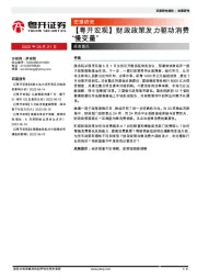 【粤开宏观】财政政策发力驱动消费“慢变量”