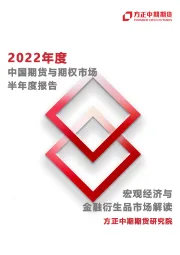 2022年上半年回顾与下半年展望：中国宏观经济：疫情冲击结束 经济浴火重生