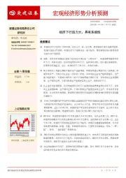 宏观经济形势分析预测：经济下行压力大，具有系统性