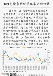 国元总量每日一图：CPI与债市的脱钩现象更加频繁