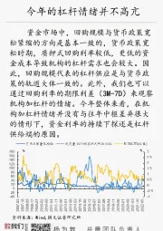 国元总量每日一图：今年的杠杆情绪并不高亢