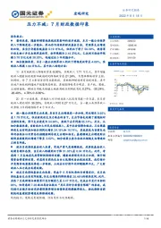 压力不减：7月财政数据印象