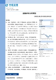金融市场分析周报