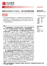 宏观策略周报：稳增长加码对冲下行压力，预计经济维持弱稳