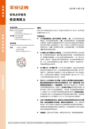 宏观点评报告：信贷再续力