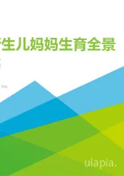 中国新生儿妈妈生育全景白皮书