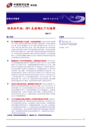 结束的开始：CPI走弱确认下行趋势
