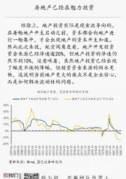 国元总量每日一图：房地产已经在勉力投资