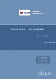 2022年11月经济数据展望：疫情反复淡季更淡 11月数据或延续颓势