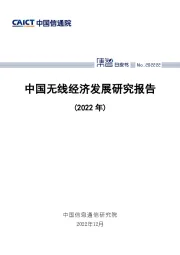 中国无线经济发展研究报告（2022年）