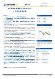 理性看待后疫情时代的经济复苏：12月经济数据印象