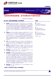 每周热点与高频数据：美国经济增速超预期，春节消费拉动中国经济复苏