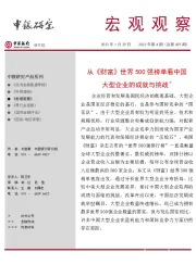 宏观观察2023年第4期（总第459期）：从《财富》世界500强榜单看中国大型企业的成就与挑战＊