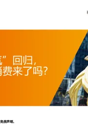 【宏观大类专题】春节“烟火气”回归，疫后报复性消费来了吗？