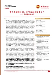 1月通胀数据点评：剪刀差继续走阔，季节性影响有多大？