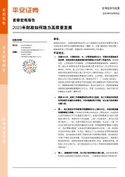 首席宏观报告：2023年财政如何助力高质量发展