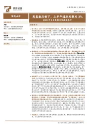 2023年3月美国CPI数据点评：高基数压制下，上半年通胀或触及3%